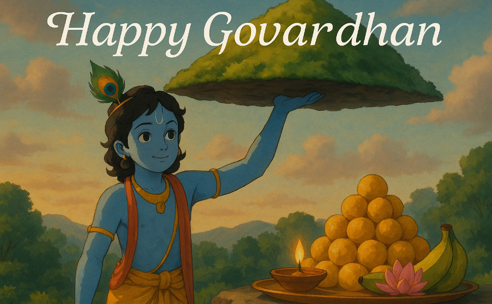 Happy Govardhan Wishes 