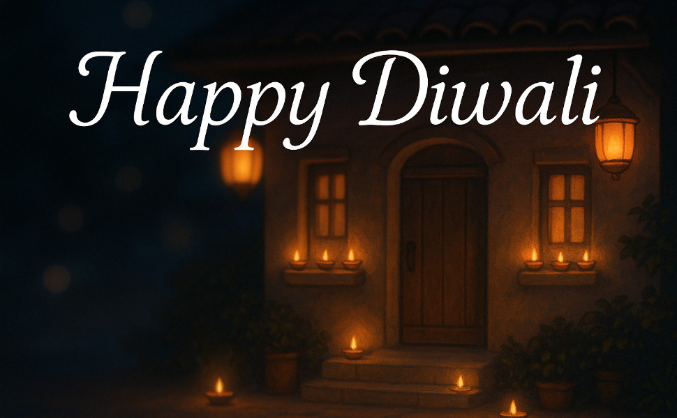 family beautiful diwali