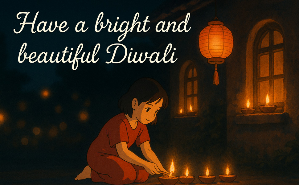 family beautiful diwali
