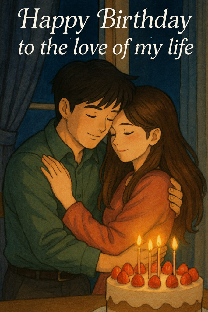 happy birthday wishes for husband one line