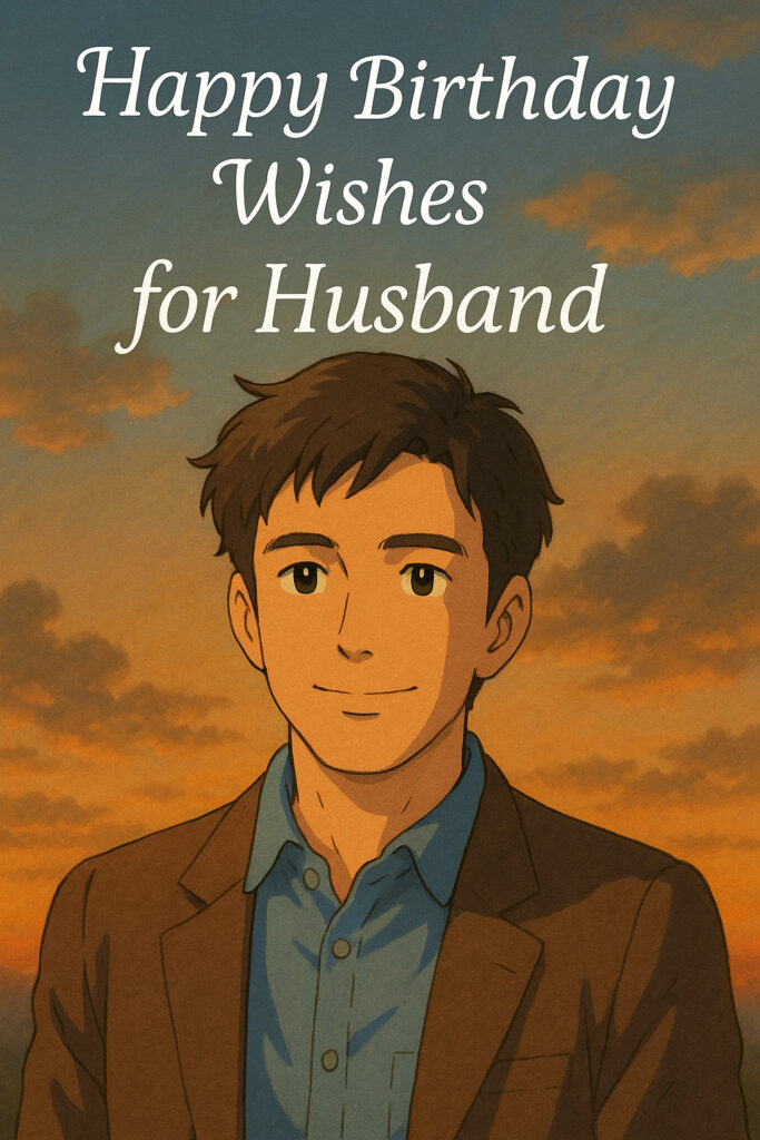 happy birthday wishes for husband one line