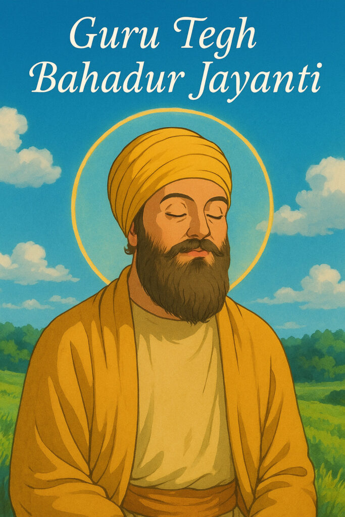 Guru Tegh Bahadur Jayanti Wishes 
