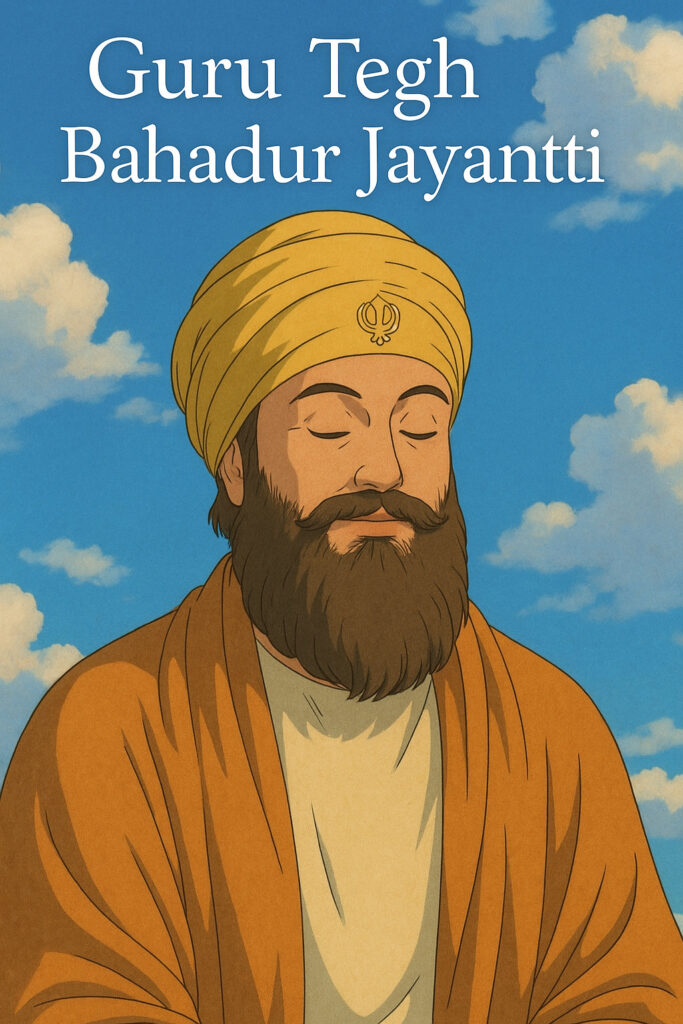 Guru Tegh Bahadur Jayanti Wishes 