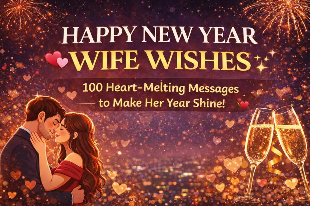 happy new year wife wishes