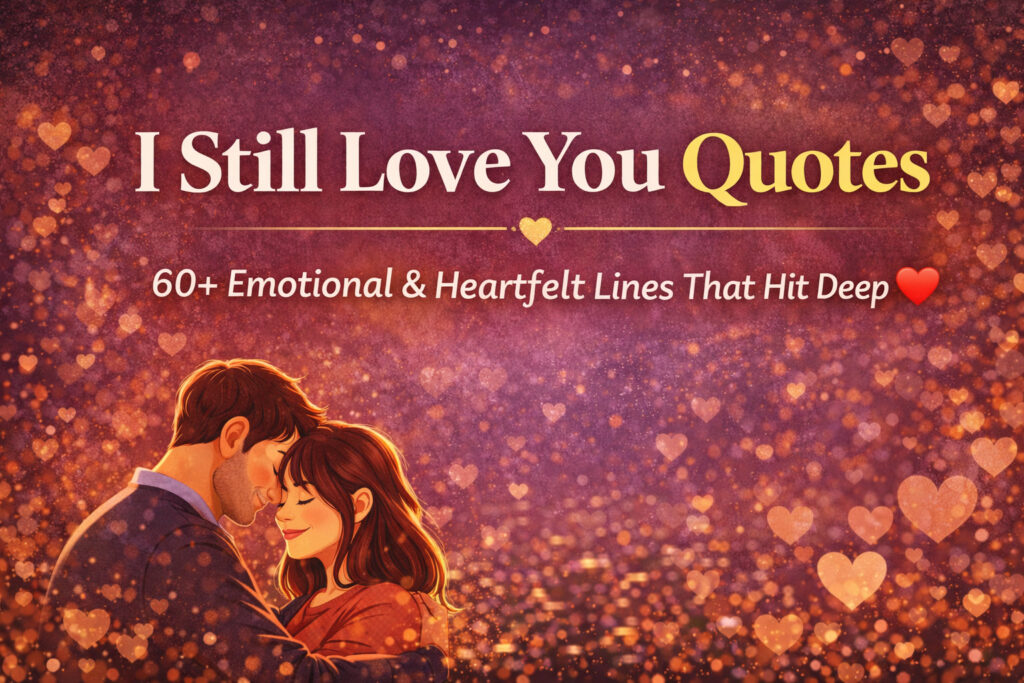 i still love you quotes
