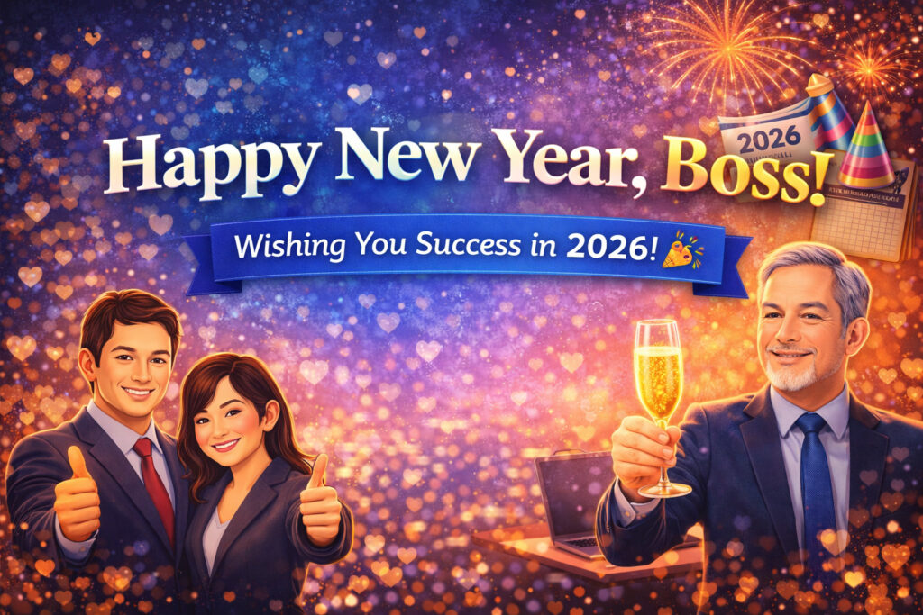 happy new year boss