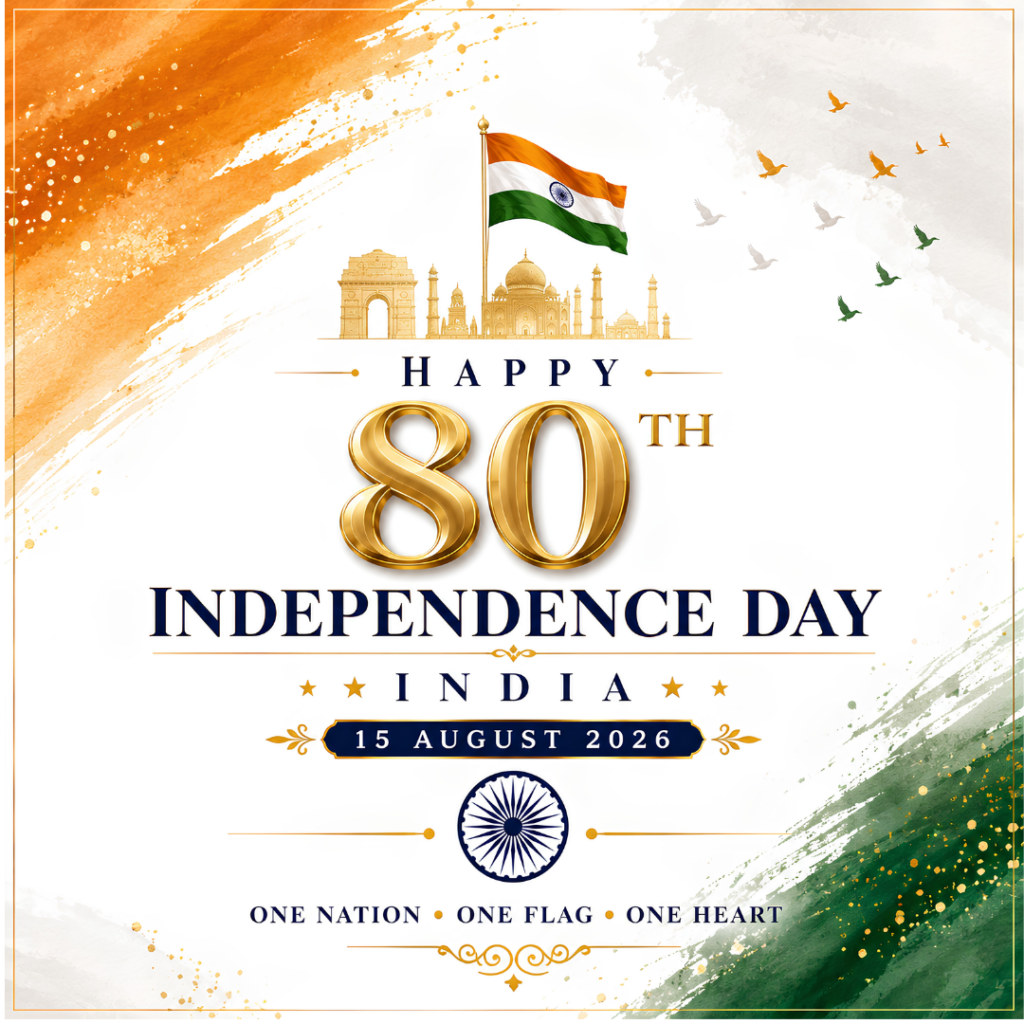 80th Independence Day of India