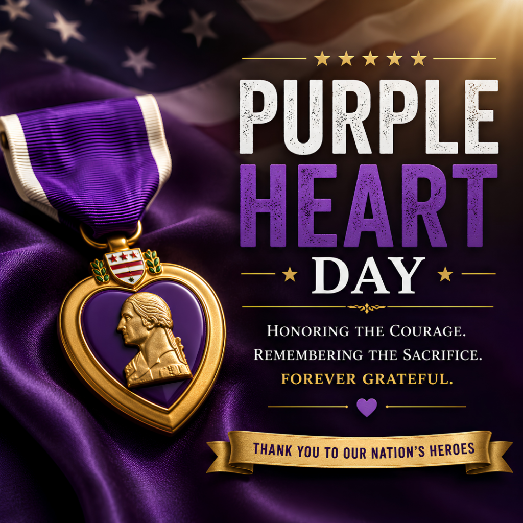 purple heart day