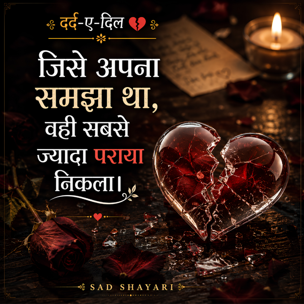 Sad Shayari
